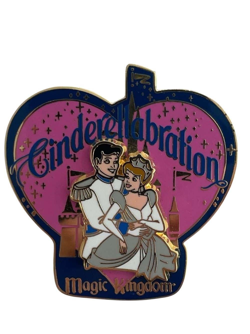 Disney Pins Cinderellabration Magic Kingdom Grand Opening Hidden Mickey EUC - Picture 5 of 9